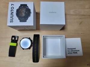 SUUNTO7 (スント7) スマートウォッチGPS ブラックライム ウェアラブル 心拍数