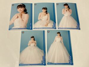 【5種コンプ】浅井裕華 SKE48 Family Vol.03 A-Type 会員限定 生写真 ドレス