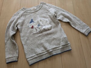 SENSE OF WONDER センスオブワンダー　しろくまニット　サイズ100-110 美品　NARUMIYA Kladskap クレードスコープ Babycheer