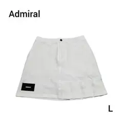 【美品】Admiral レディース ゴルフスカート 　ミニスカート　L