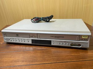 【ジャンク】通電のみ確認 Victor ビデオカセットレコーダー DVDプレイヤー HR-DV5 ビデオデッキ VHS レトロ 昭和家電 ビクター