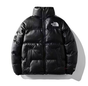 NORTH FACE THE supreme ノースフェイス ブラック ヌプシ 黒 ダウン ダウンジャケット ダウンジャケットXL