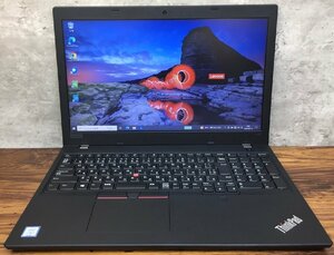 1円～ ●LENOVO ThinkPad L590 / Core i3 8145U (2.10GHz) / メモリ 8GB / HDD 500GB / 15.6型 HD (1366×768) / Windows10 Pro 64bit