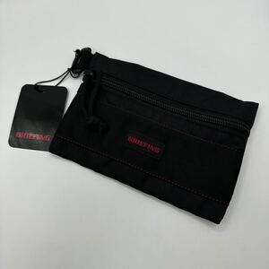 ★送料無料★新品★定価4,950円★正規品★BRIEFING(ブリーフィング)/ポーチ/FLAT POUCH S MW/BLACK