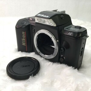 Nikon F-401 QD ニコン クオーツデート 35mm一眼レフ ニコンFマウント オートフォーカス ボディキャップ付 ジャンク品 ／ 05-00972