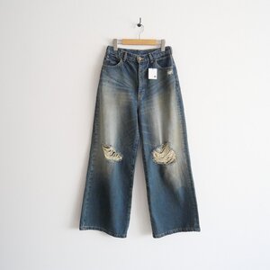 2023AW / SPICK&SPAN スピックアンドスパン / 5 1/2 FRONT CRUSHED DENIM デニム 28 / 23030200221020 / 2310-0279