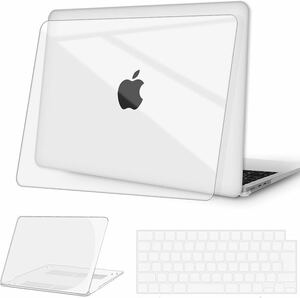 2322002☆ 【極上透明度素材】NPUOLS MacBook Air 15 インチ ケース カバー A3114 A2941 2024 2023年発売 M3 M2チップ モデル マックブック