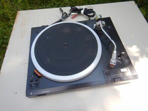 SONY ソニーTURNTABLE ターンテーブル PS-33 080905　プレーヤー45X39CM　針ナシ　電源入るまわり遅いベルトゆるみ部品取り