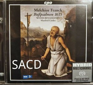 SACD メルヒオールフランク クラシック busspsalmen 1615 cpo メルキオルフランク melchior frank 合唱 声楽