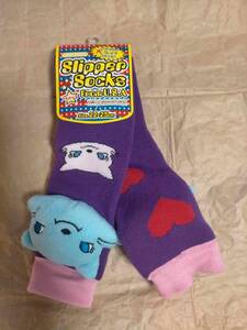  スリッパ ソックス ワンダーキャッツ マスコット ぬいぐるみ 22～25㎝ 靴下 猫 ネコ ねこ cat WONDER CATS Slipper socks mascot plushie