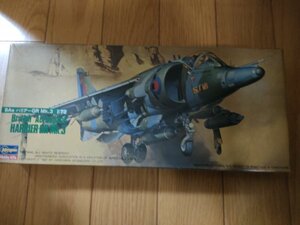 未組立品 ホーカー ハリアー Hawke GR Mk..3 1/72スケール 取り扱い説明書付き ハセガワ/プラモデル/戦闘機/航空機/短距離離着陸機/G327381