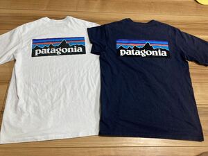 patagonia パタゴニア p6 半袖Tシャツ tシャツ オーガニックコットン　２枚セット　まとめ売り　レギュラーフィットＸＳサイズ　厚手