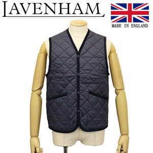 LAVENHAM (ラベンハム) SLJ1051 DUBLIN MENS RC ダブリン メンズ キルティングベスト G96 SUFFOLK NAVY イギリス製 LH011 S