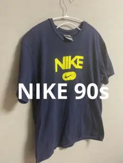 NIKE 90s Tシャツ ネイビー　L 銀タグ、白タグ