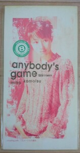 小松未歩　anybody’s game　廃盤　[CD]