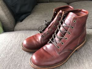 チペア CHIPPEWA ワークブーツ プリント黒タグ ヴィンテージ 当時物 サイズ8.5インチ