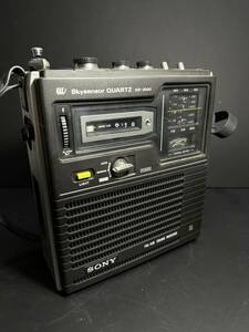 ★コレクター必見！！ SONY ICF-3000 FM/AM 3BAND レシーバー Skysensor QUARTZ ソニー トランジスタラジオ ジャンク ビンテージ Z957