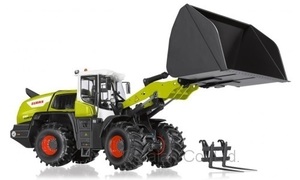 1/32 ヴァイキング トリオン ローダー フォーク シャベル Wiking Claas wheel loader Torion 1812 with Leichtgutschaufel 梱包サイズ100