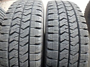 L945 送料無料【225/70R16 117/115】ブリヂストン W989 スタッドレス 2本 2023年製 約7.5-8分山