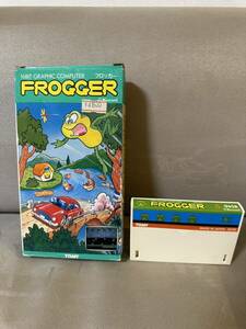 ■トミー ぴゅう太用ゲームソフト (05)フロッガー / FROGGER