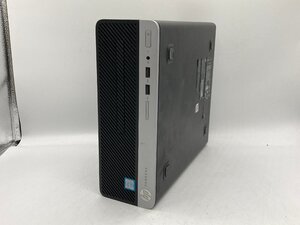 【ハード王】1円～/デスク/HP ProDesk400G6SFF/Corei3-9100/4GB/ストレージ無/6164-D