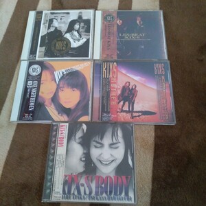 KIX-S アルバム CD セット 6枚 キックス LES=BEAT ONE NIGHT HEAVEN Mother BODY 浜口司 安宅美春 The KIX-S