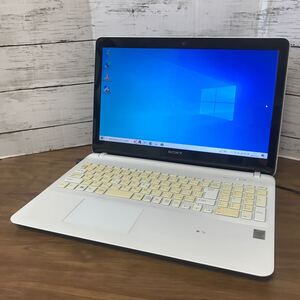 ★格安★SONY VAIO Fit 15E SVF152A29V★Pentium 3556U 1.70GHz HDD1TB メモリ4GB Webカメラ Bluetooth DVD HDMI Windows10 Home★#144