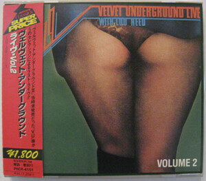 ◆CD◆VELVET UNDERGROUND／ライヴ・Vol.2◆ヴェルヴェット・アンダーグラウンド／ルー・リード◆旧規格・帯有り国内盤