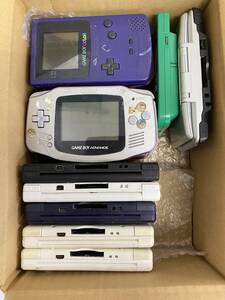 ゲームボーイカラー/アドバンス/ポケット/DS Lite/DS i/DS 計13台 動作未確認 ジャンク まとめ売り GBC/GBP/GBA【y2-27/0/0】