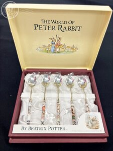 BA0603262　▲ PETER RABBIT ピーターラビット PA-1 5PC スプーン カトラリー 5本 BY BEATRIX POTTER 食器 キッチン 小物 キャラクター