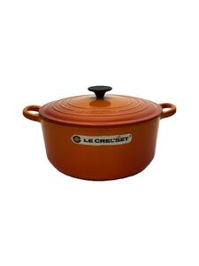 LE CREUSET◆鍋/容量:5.5L/サイズ:26cm/ORN