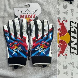 ★在庫処分 未使用品 KINI RED BULL COMPETITION PRO GLOVES Mサイズ キニ レッドブル オフロードグローブ バイク 手袋 A61125-6