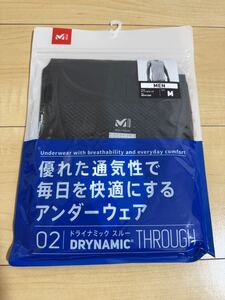 MILLET DRYNAMIC THROUGH V NS M ミレー ドライナミックスルー Vネック ノースリーブ メンズ EURO M(JAPAN L) MIV01886