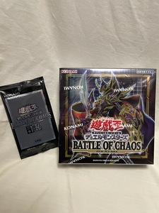 ◎ KONAMI コナミ 遊戯王 BATTLE OF CHAOS バトル・オブ・カオス 1BOX おまけ+1パック 未開封品 日本語版