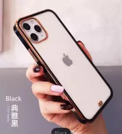 iPhone11Promax　ケース インスタ映え 韓国 背面クリア