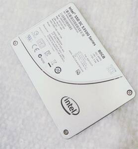 【中古パーツ】2.5 SATA SSD 80GB 1台 正常 TNIEL SSDSC2BB080G4 ■SSD2200