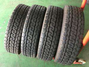 s424-4-5 ☆195/75R15 BS M804 中古4本セット♪ 残溝たっぷり9ｍｍ 2021年＆2019年製 K100