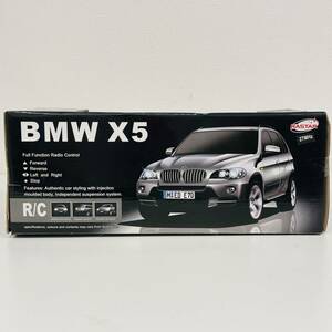 ラジコンカー　BMW　X5　R/C　RASTAR　シルバー　車　ラジコン　6WAY　1/18　scale　27MHz　未開封　【13331】