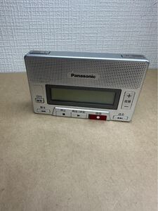 1円スタート Panasonic パナソニック ICレコーダー ボイスレコーダー レコーダー RR-SR30 録音 シルバー 動作未確認