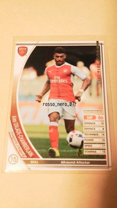 ☆WCCF2016-2017ver.3.0☆16-17☆A02☆白☆BT アレックス・オックスレイド=チェンバレン アーセナルFC Alex Oxlade-Chamberlain Arsenal FC