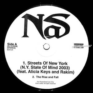 【レコード/洋②】NAS /STREETS OF NEW YORK -PROMO-