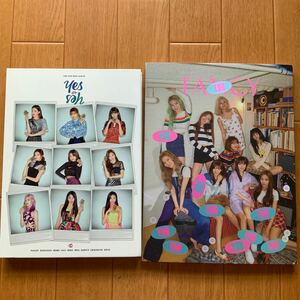 TWICE Yes or Yes　THE 6TH MINI ALBUM　7th Mini Album Fancy You CD付き　韓国盤　K-POP　Sana TZUYU　トレカ　ステッカー