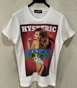 ＊ヒステリックグラマー HYSTERIC GLAMOUR×プレイボーイ PLAYBOY セクシーガール プリント 半袖Tシャツ トップス FREE 　 BJBC.F