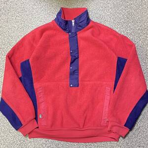 90s USA製 patagonia フリースジャケット ピンク M ビューティフルライフ キムタク着用 同型色違い パタゴニア スナップT ヴィンテージ