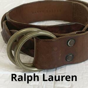 Ralph Lauren ラルフローレン　ダブルリング　ベルト　ヴィンテージ