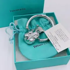 廃盤 完売品 TIFFANY シルバー925 純銀 ベア ラトル ガラガラ