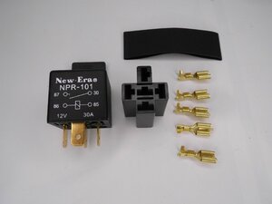 ミニリレー　NPR102S チェンジオーバーリレー　5極　 12V/20Ａ・30Ａ