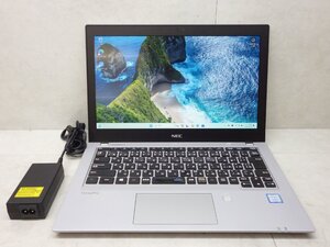 ☆1円☆第8世代☆NEC☆Versa Pro VKT16/B-4☆Core i5 1.60GHz/8GB/SSD128GB/無線/Bluetooth/Office/Windows 11 Pro☆