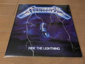 希少 LP Metallica Ride The Lightning メタリカ Elektra 60396-1 USA