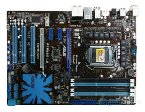 美品 ASUS P7P55D LE マザーボード Intel P55 LGA 1156 ATX DDR3